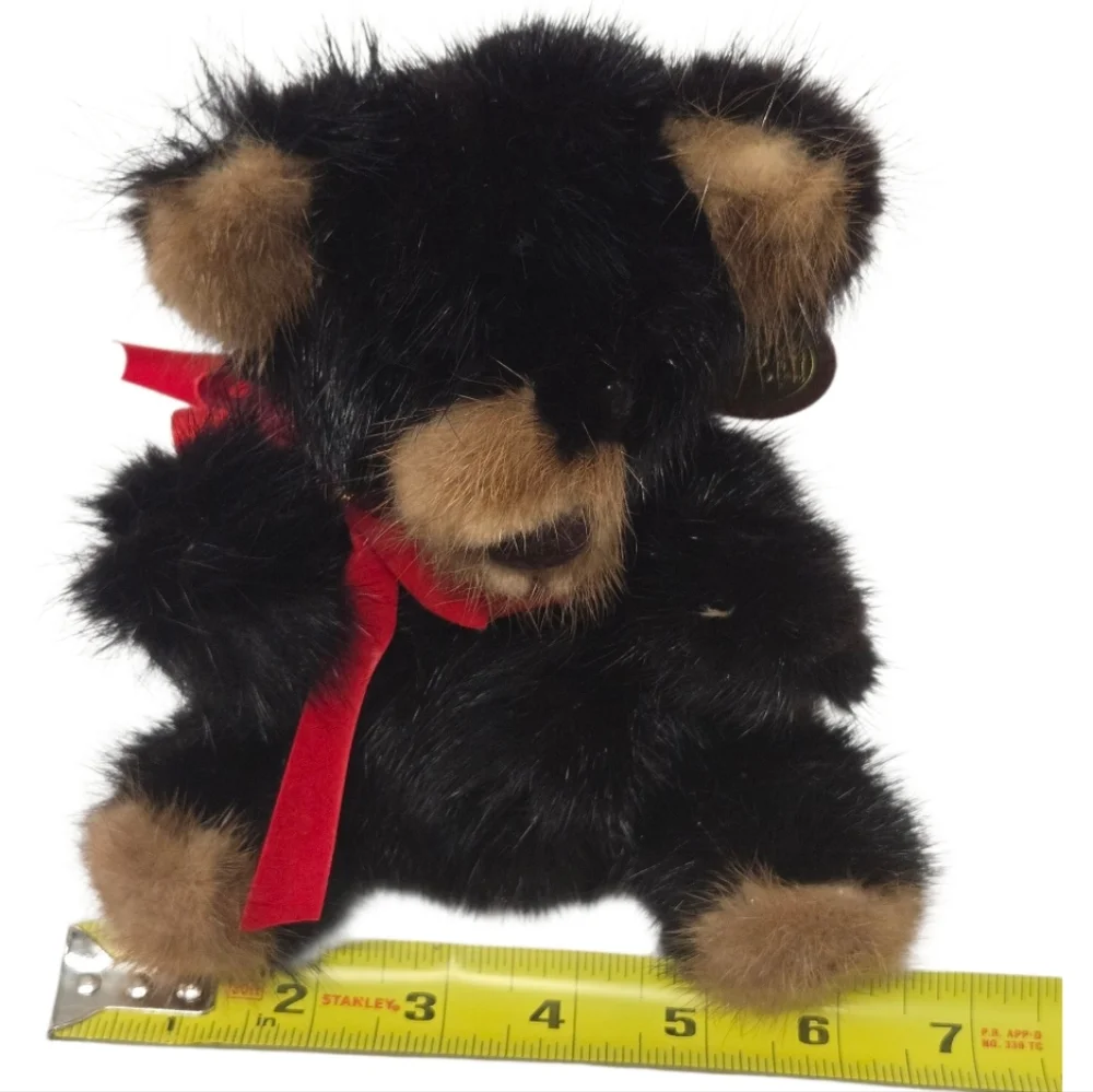 Vintage Colletible Rare Bear 1982 Third Generation Genuine Mink‎ Bear